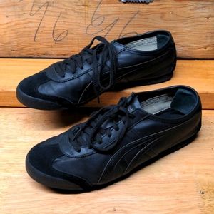 Onitsuka Tiger Mexico 66 ASICS 10 Men’s Black on Black Leather